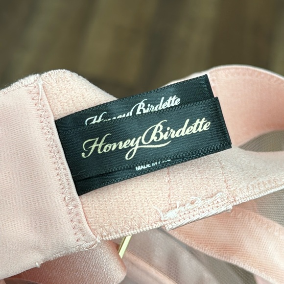 Honey Birdette Indria Soft Peach Bra Size 32F (32DDD) Discontinued Sexy Bondage - Picture 4 of 11